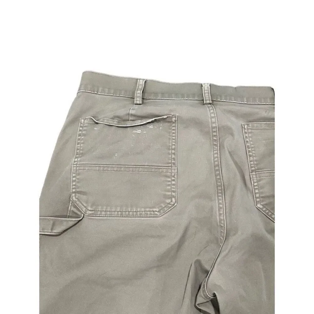 Men’s Duluth 40 Grit Standard Fit Tan Cargo Pants Size: 38x30